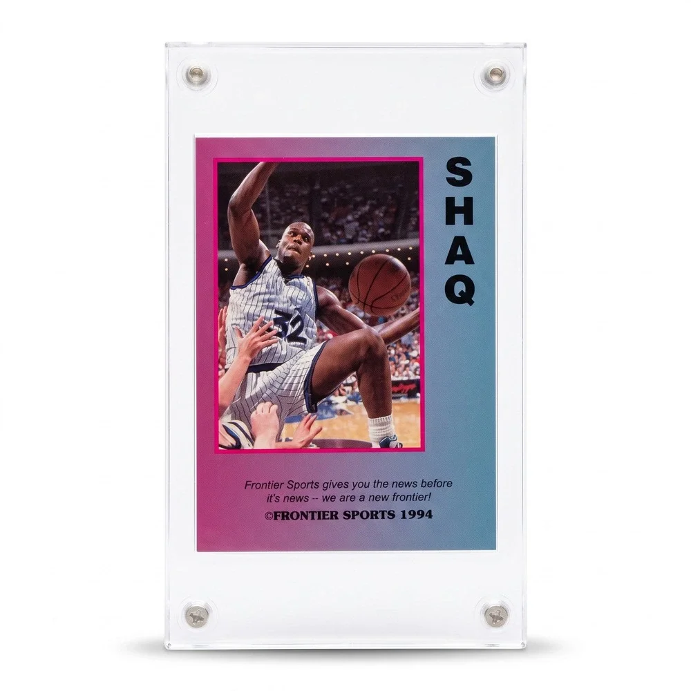 Shaquille O'Neal 1994 Frontier Sports Gold Foil Orlando Magic Basketball Card